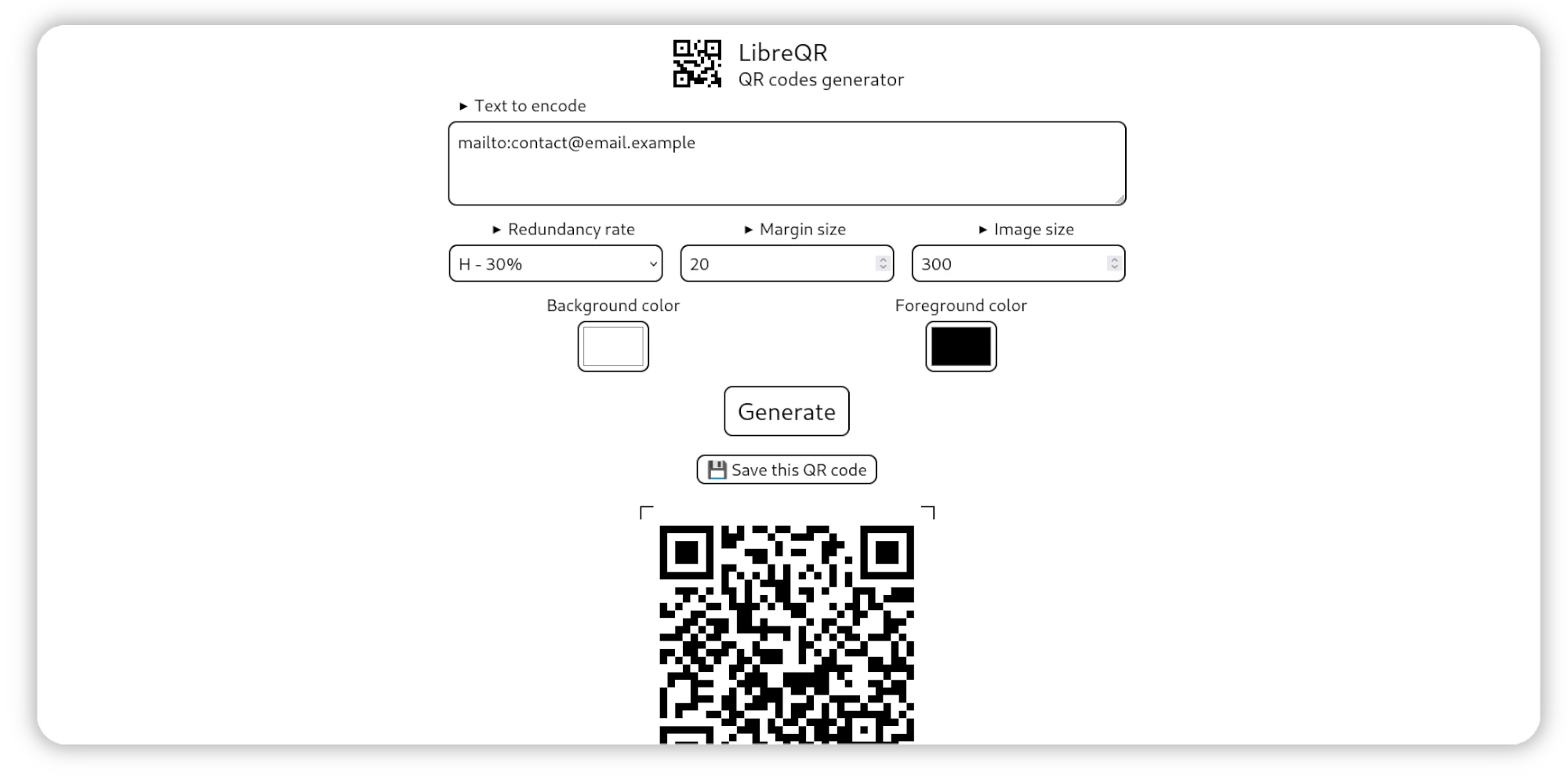 LibreQR